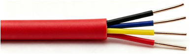 Fire Alarm Cable 4C 20AWG OFC Non-shield(图2) Fire Alarm Cable 4C 20AWG OFC Non-shield(图2)