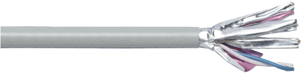 4x2x23AWG U/FTP CAT6a 100 Ohm Indoor Network Cable(图2) 4x2x23AWG U/FTP CAT6a 100 Ohm Indoor Network Cable(图2)
