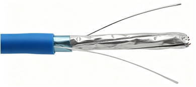 F/FTP CAT6a 23AWG 4P Indoor Network Cable(图2) F/FTP CAT6a 23AWG 4P Indoor Network Cable(图2)
